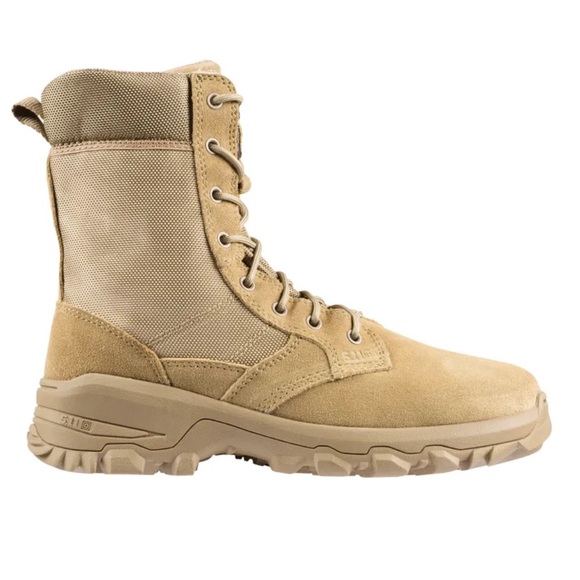 NIB 5.11 Men’s Tactical Speed 3.0 Coyote Side-Zip Boot w/Shoe Box - Picture 2 of 16